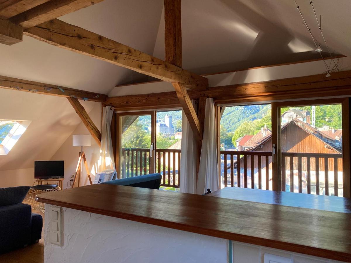 Top Floor Duplex With Private Beach Duingt Exteriör bild